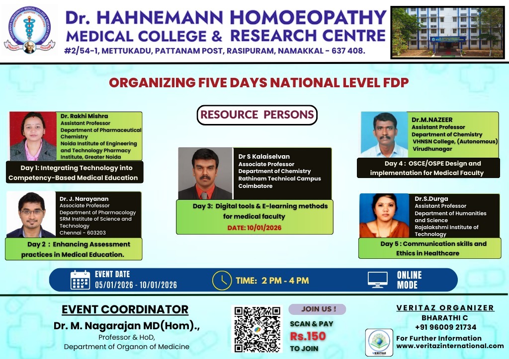 Dr. Hahnemann Homeopathic Medical College 